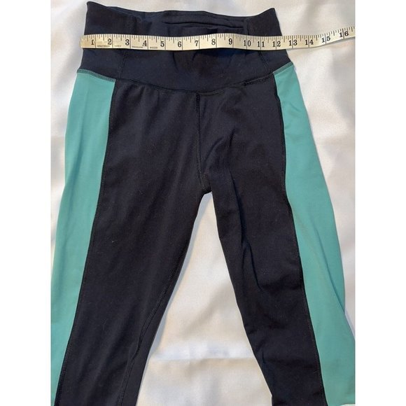 Adidas Climalite Leggings Ladies Aeroready Black Logo New No Tag Small - Picture 2 of 6